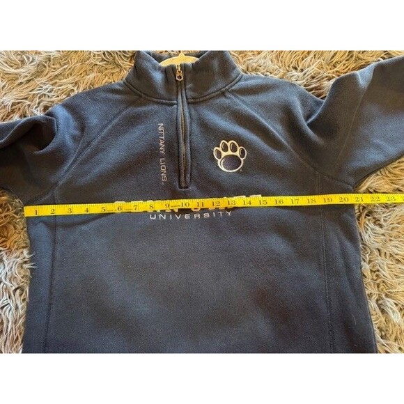 Penn State Nittany Lions Pawprint Jansport 1/4 Zip Sweatshirt Pullover Youth LRG - Picture 8 of 12